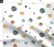 Solar System Medium Space Nursery Theme Planets Stars Astronomy Custom Printed Fabric by Spoonflower Various Fabrics by the Yard or Fat Quarter